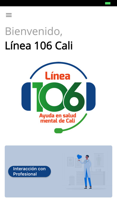 Emulate iPhone app Salud Mental Línea 106 Cali using MyAndroid Emulate iPhone app Salud Mental Línea 106 Cali using MyAndroid