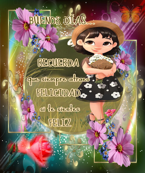 Run android online APK Saludos Bonitos Buenos Días from MyAndroid or emulate Saludos Bonitos Buenos Días using MyAndroid