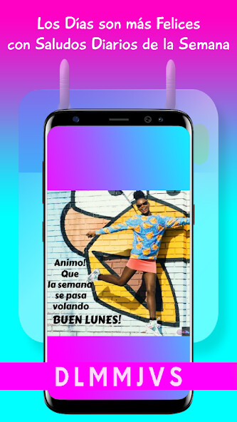 Run android online APK Saludos Diarios de la Semana from MyAndroid or emulate Saludos Diarios de la Semana using MyAndroid