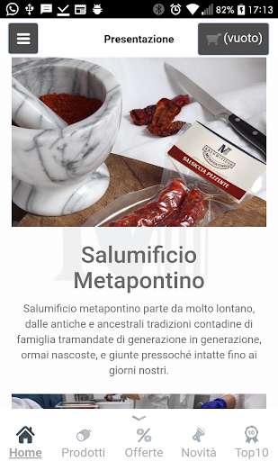 Run android online APK Salumificio Metapontino from MyAndroid or emulate Salumificio Metapontino using MyAndroid Run android online APK Salumificio Metapontino from MyAndroid or emulate Salumificio Metapontino using MyAndroid