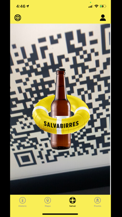 Emulate iPhone app Salvabirres using MyAndroid