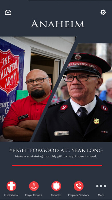 Emulate iPhone app Salvation Army Anaheim Corps using MyAndroid Emulate iPhone app Salvation Army Anaheim Corps using MyAndroid