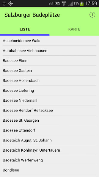 Run android online APK Salzburger Badeplätze from MyAndroid or emulate Salzburger Badeplätze using MyAndroid Run android online APK Salzburger Badeplätze from MyAndroid or emulate Salzburger Badeplätze using MyAndroid