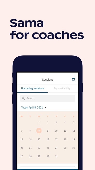 Emulate iPhone app Sama Coach: Sama for coaches using MyAndroid Emulate iPhone app Sama Coach: Sama for coaches using MyAndroid