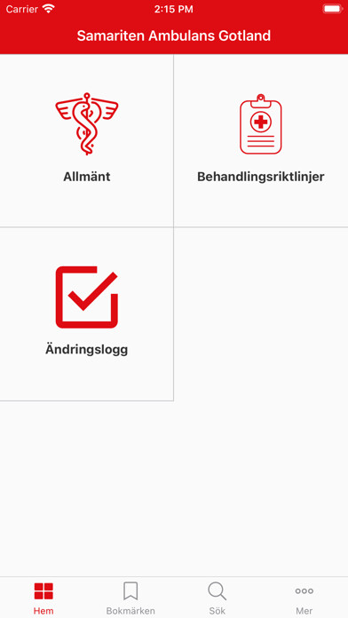 Emulate iPhone app Samariten Ambulans Gotland using MyAndroid Emulate iPhone app Samariten Ambulans Gotland using MyAndroid