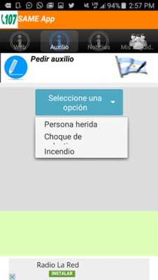 Emulate Android APK SAME App Auxilio Emulate Android APK SAME App Auxilio