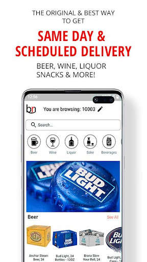 Run android online APK Same day Liquor, Wine & Beer Delivery BeerRightNow from MyAndroid or emulate Same day Liquor, Wine & Beer Delivery BeerRightNow using MyAndroid