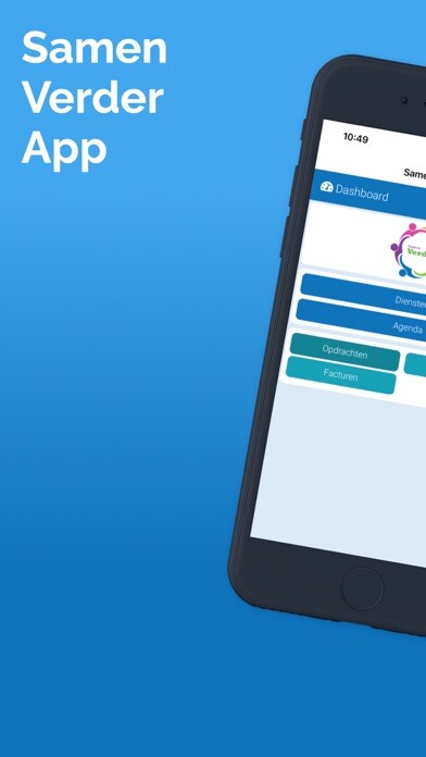 Emulate iPhone app Samen Verder using MyAndroid