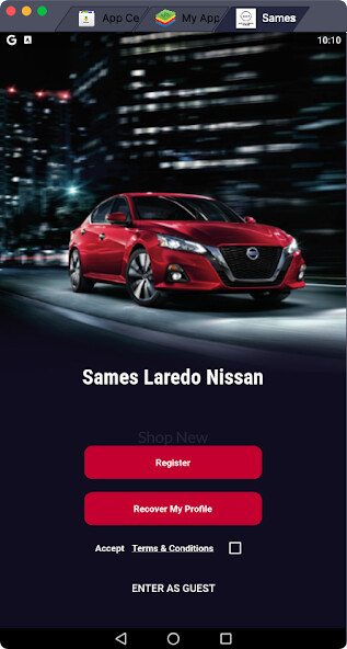 Run android online APK Sames Laredo Nissan MLink from MyAndroid or emulate Sames Laredo Nissan MLink using MyAndroid