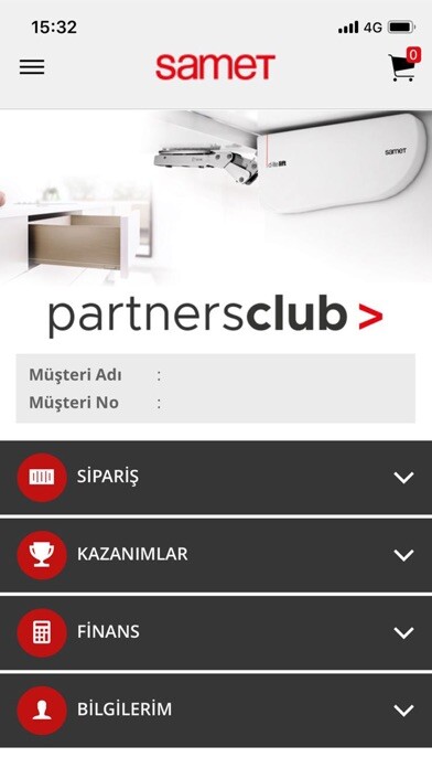 Emulate iPhone app Samet Partners Club using MyAndroid