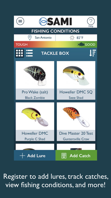 Emulate iPhone app SAMI: Smart Aquatic Marine Instruments using MyAndroid