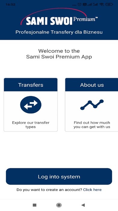 Emulate iPhone app Sami Swoi Premium dla biznesu using MyAndroid Emulate iPhone app Sami Swoi Premium dla biznesu using MyAndroid