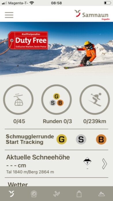 Emulate iPhone app Samnaun Engadin using MyAndroid Emulate iPhone app Samnaun Engadin using MyAndroid