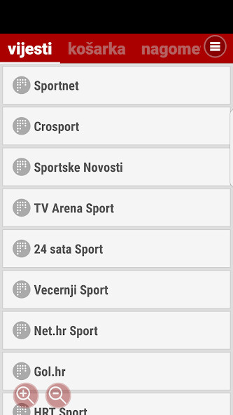 Run android online APK Samo Sport - Sportske Vijesti Hrvatska from MyAndroid or emulate Samo Sport - Sportske Vijesti Hrvatska using MyAndroid