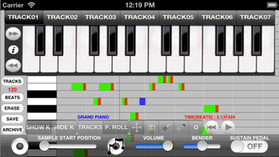 Emulate iPhone app samplerSequencer using MyAndroid Emulate iPhone app samplerSequencer using MyAndroid