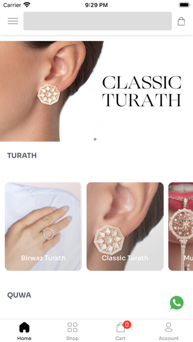 Emulate iPhone app Samra Jewellery using MyAndroid Emulate iPhone app Samra Jewellery using MyAndroid