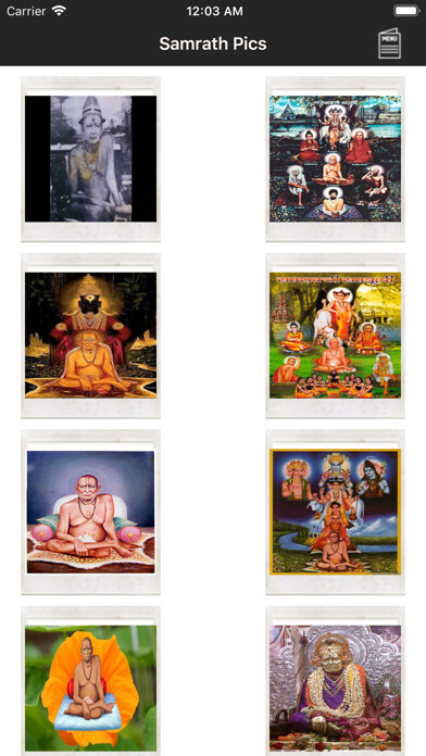 Emulate iPhone app Samrath Pics using MyAndroid