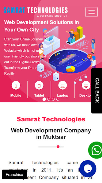 Run android online APK Samrat Technologies from MyAndroid or emulate Samrat Technologies using MyAndroid Run android online APK Samrat Technologies from MyAndroid or emulate Samrat Technologies using MyAndroid
