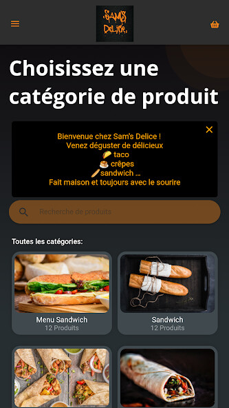 Run android online APK Sams delice from MyAndroid or emulate Sams delice using MyAndroid