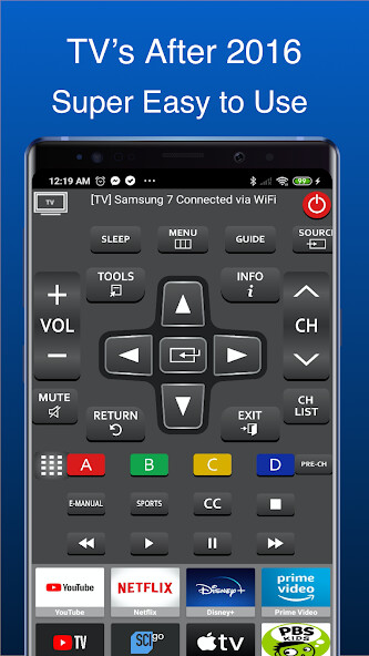 Run android online APK Samsung Smart TV Remote Controller : iSamSmart from MyAndroid or emulate Samsung Smart TV Remote Controller : iSamSmart using MyAndroid