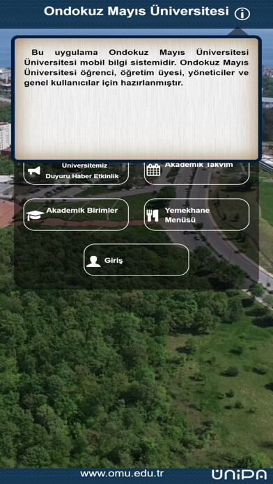 Emulate iPhone app Samsun Ondokuz May?s Ünv.Mobil using MyAndroid Emulate iPhone app Samsun Ondokuz May?s Ünv.Mobil using MyAndroid