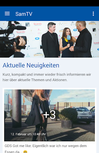 Run android online APK SamTV from MyAndroid or emulate SamTV using MyAndroid