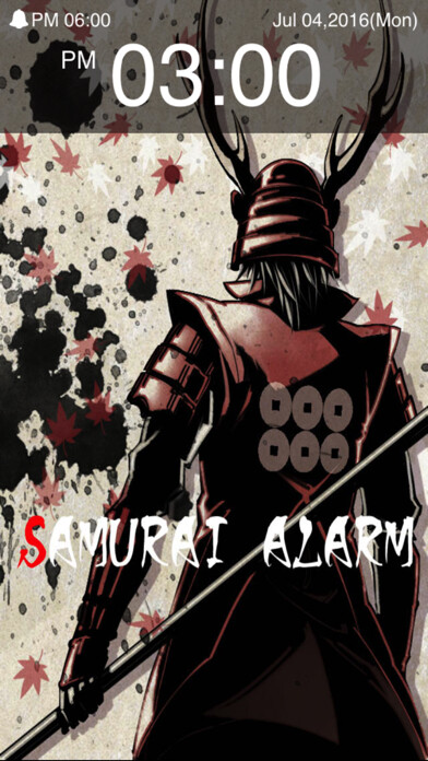 Emulate iPhone app SAMURAI ALARM using MyAndroid Emulate iPhone app SAMURAI ALARM using MyAndroid