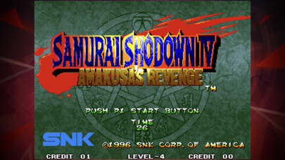 Emulate iPhone app SAMURAI SHODOWN IV ACA NEOGEO using MyAndroid
