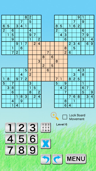 Run android online APK Samurai Sudoku 5 Small Merged from MyAndroid or emulate Samurai Sudoku 5 Small Merged using MyAndroid