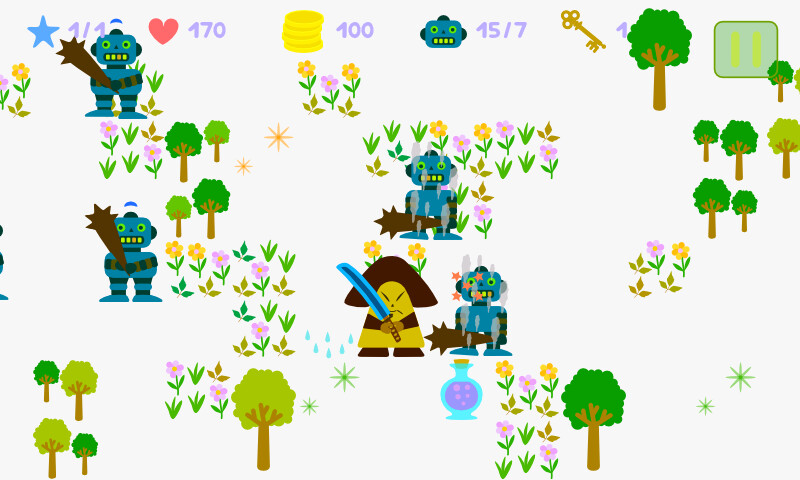 Emulate Android APK Samurai vs. Robots