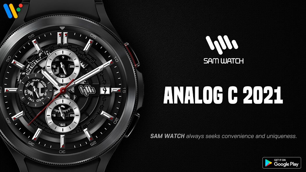 Run android online APK SamWatch Analog C 2021 from MyAndroid or emulate SamWatch Analog C 2021 using MyAndroid