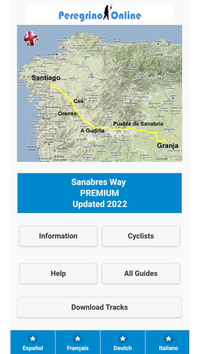 Emulate iPhone app Sanabres Way PREMIUM using MyAndroid