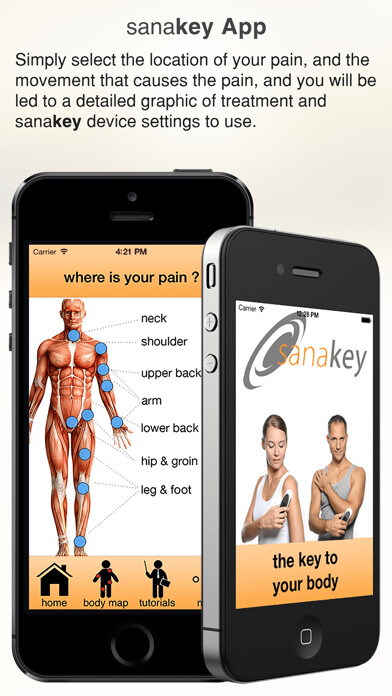 Emulate iPhone app sanakey: the key to your body using MyAndroid Emulate iPhone app sanakey: the key to your body using MyAndroid