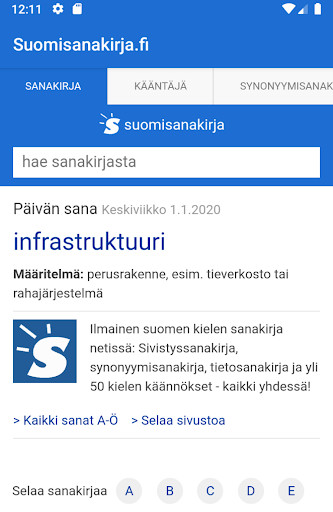 Run android online APK Sanakirja from MyAndroid or emulate Sanakirja using MyAndroid Run android online APK Sanakirja from MyAndroid or emulate Sanakirja using MyAndroid