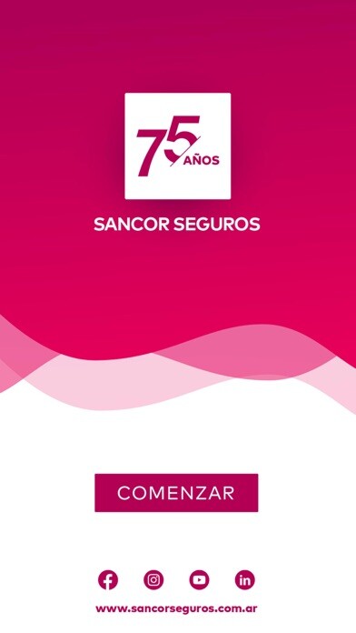 Emulate iPhone app Sancor Seguros 75 Años using MyAndroid Emulate iPhone app Sancor Seguros 75 Años using MyAndroid