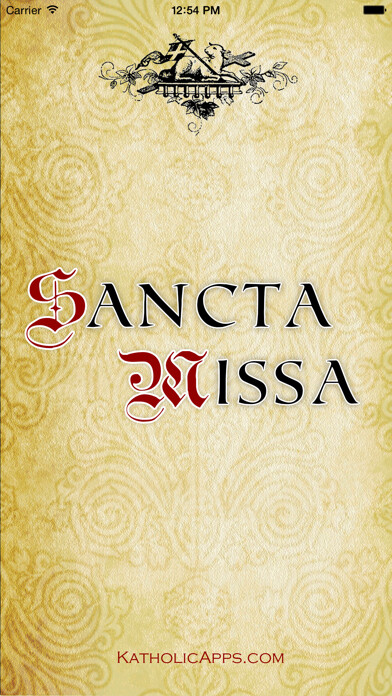 Emulate iPhone app Sancta Missa using MyAndroid