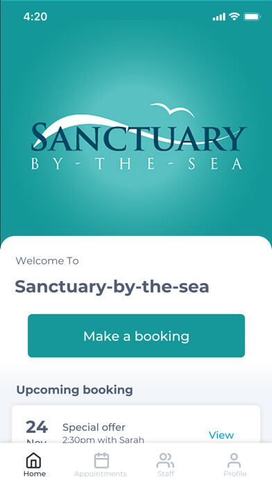 Emulate iPhone app Sanctuary-by-the-sea using MyAndroid Emulate iPhone app Sanctuary-by-the-sea using MyAndroid