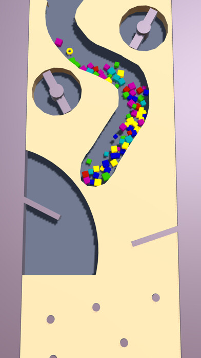 Emulate iPhone app Sand Balls 3D using MyAndroid