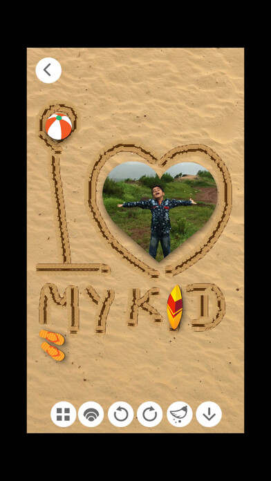 Emulate iPhone app Sand Draw - Creat Beach Design using MyAndroid Emulate iPhone app Sand Draw - Creat Beach Design using MyAndroid