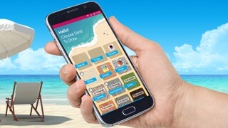 Emulate iPhone app Sand Draw - The ultra realistc drawing & doodle app using MyAndroid