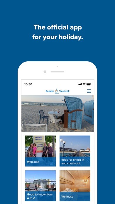 Emulate iPhone app Sander Touristik using MyAndroid