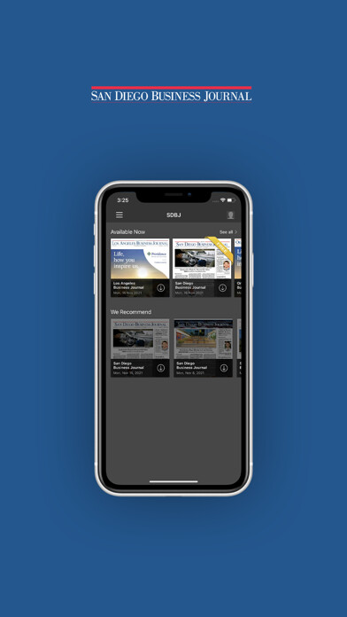 Emulate iPhone app San Diego Business Journal using MyAndroid Emulate iPhone app San Diego Business Journal using MyAndroid
