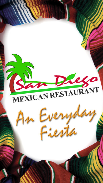 Emulate iPhone app San Diego Mexican Restaurant using MyAndroid