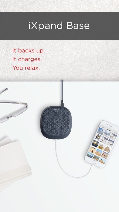 Emulate iPhone app SanDisk iXpand™ Base using MyAndroid Emulate iPhone app SanDisk iXpand™ Base using MyAndroid