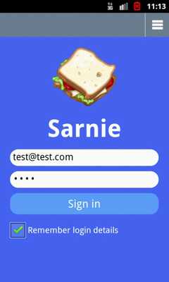 Emulate Android APK sandwich van alerts Emulate Android APK sandwich van alerts