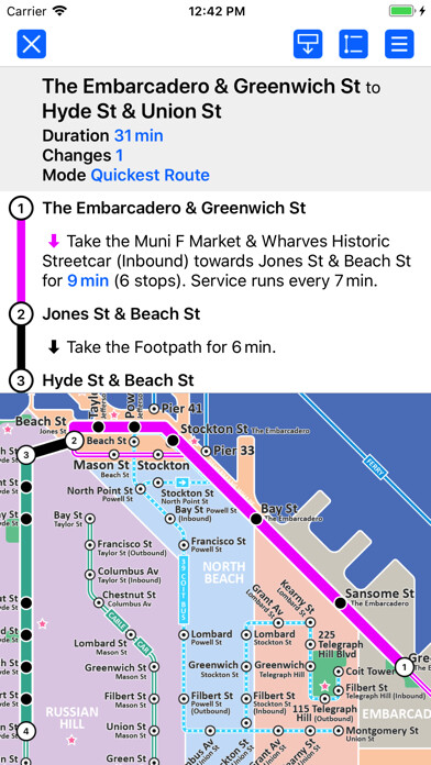 Emulate iPhone app San Francisco Metro from Zuti using MyAndroid Emulate iPhone app San Francisco Metro from Zuti using MyAndroid