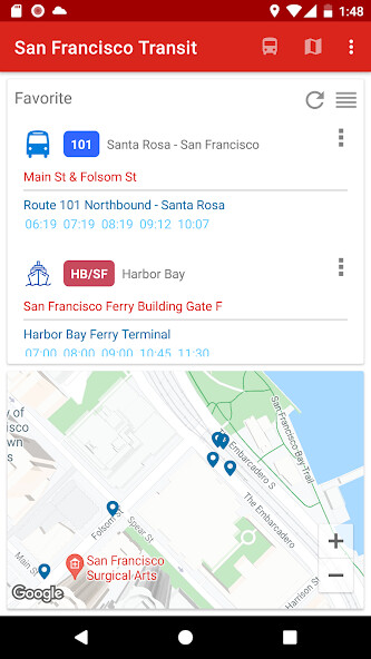 Run android online APK San Francisco Transit from MyAndroid or emulate San Francisco Transit using MyAndroid