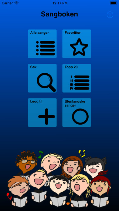Emulate iPhone app Sangboken using MyAndroid Emulate iPhone app Sangboken using MyAndroid