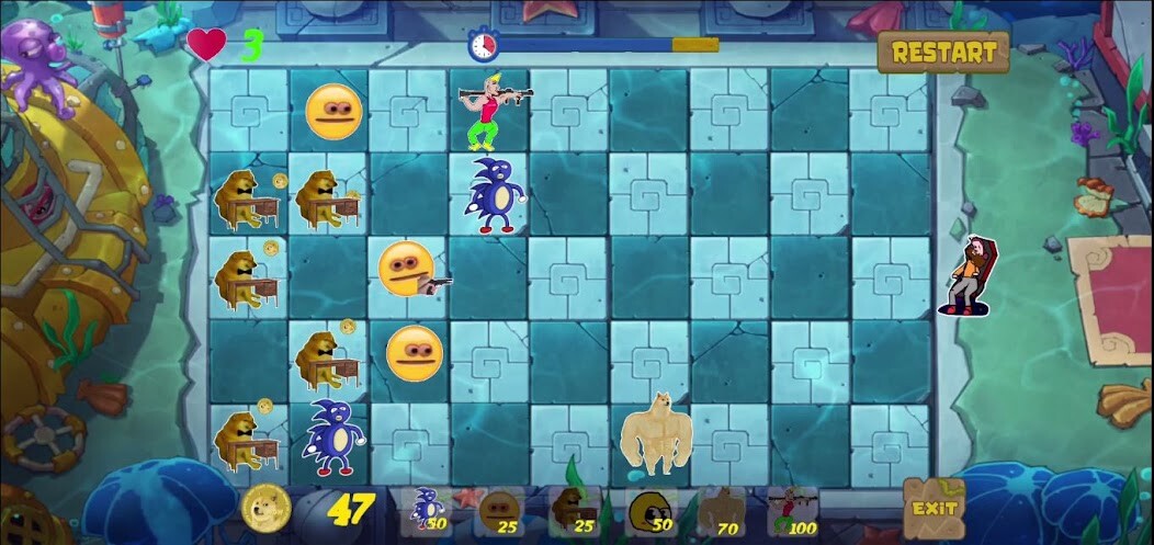 Run android online APK Sanic Vs DeadMemes 2 from MyAndroid or emulate Sanic Vs DeadMemes 2 using MyAndroid