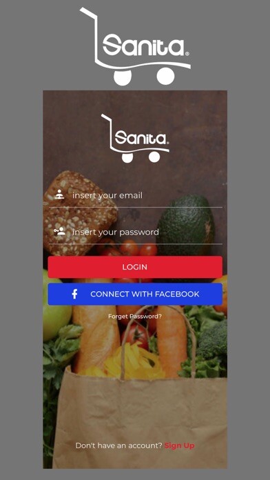 Emulate iPhone app Sanita Brand using MyAndroid